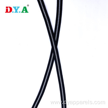 0.8cm stripe color polyester tape webbing straps